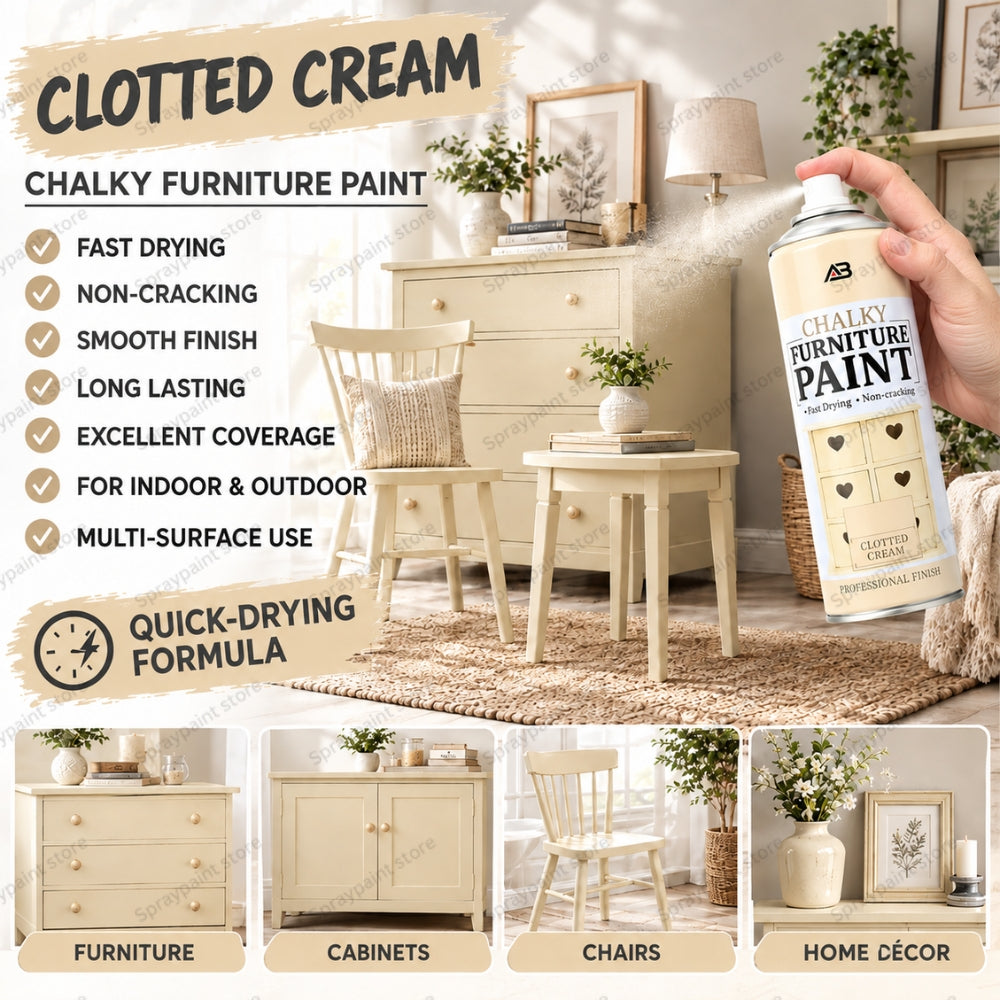 Chalk Finish Clotted Cream 400ml