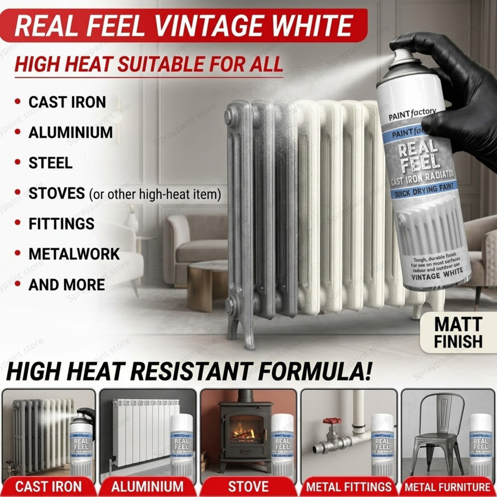 Radiator Vintage White 400ml