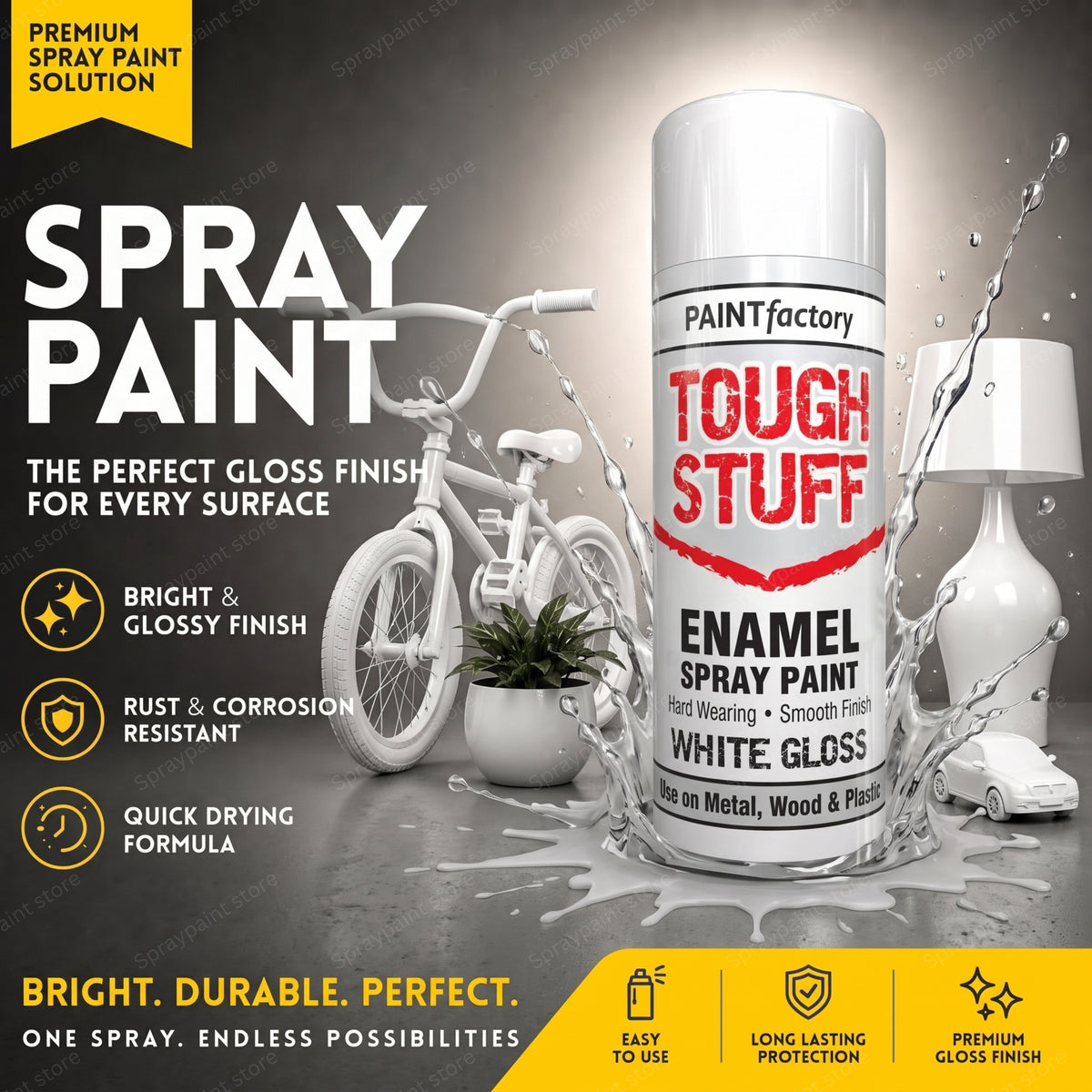 Enamel White Gloss 400ml