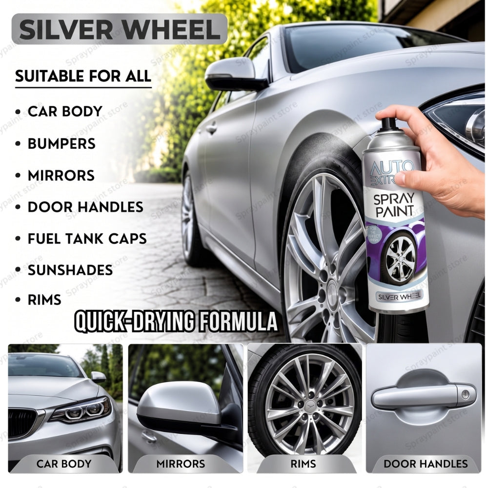 Auto Silver Wheel 250ml