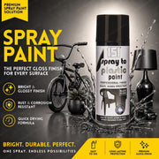 Plastic Black 400ml
