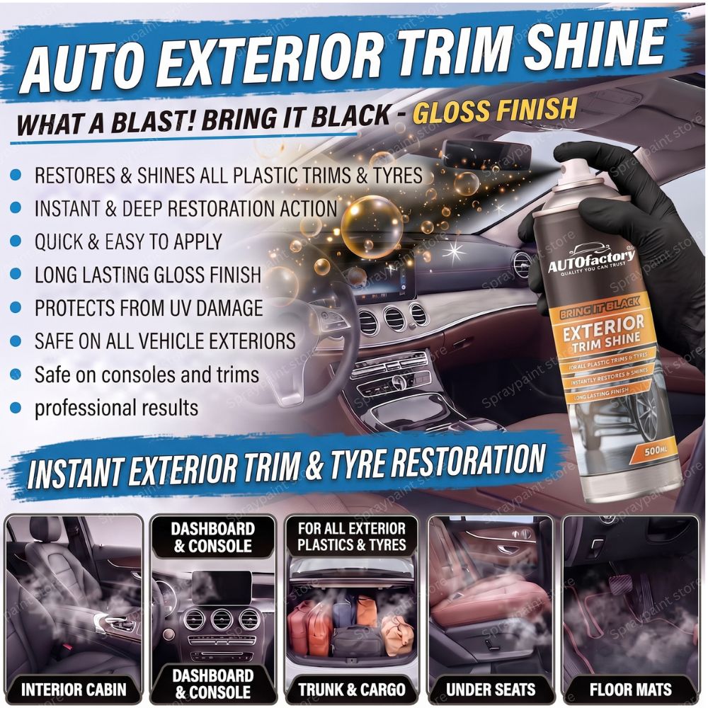 Exterior Tyre & Trim Cleaner 500ml