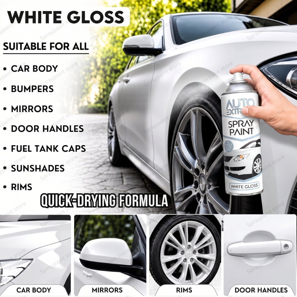 Auto White Gloss 250ml