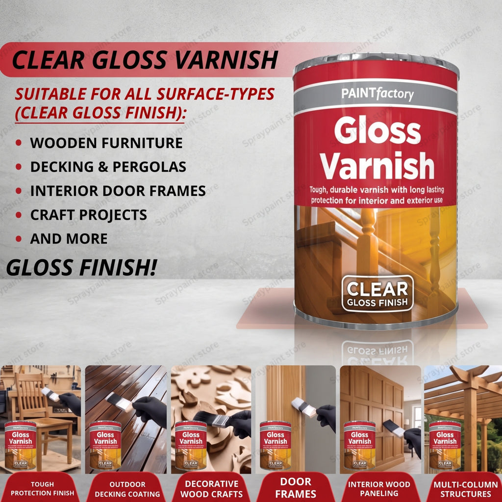 Tin Varnish Gloss 300ml