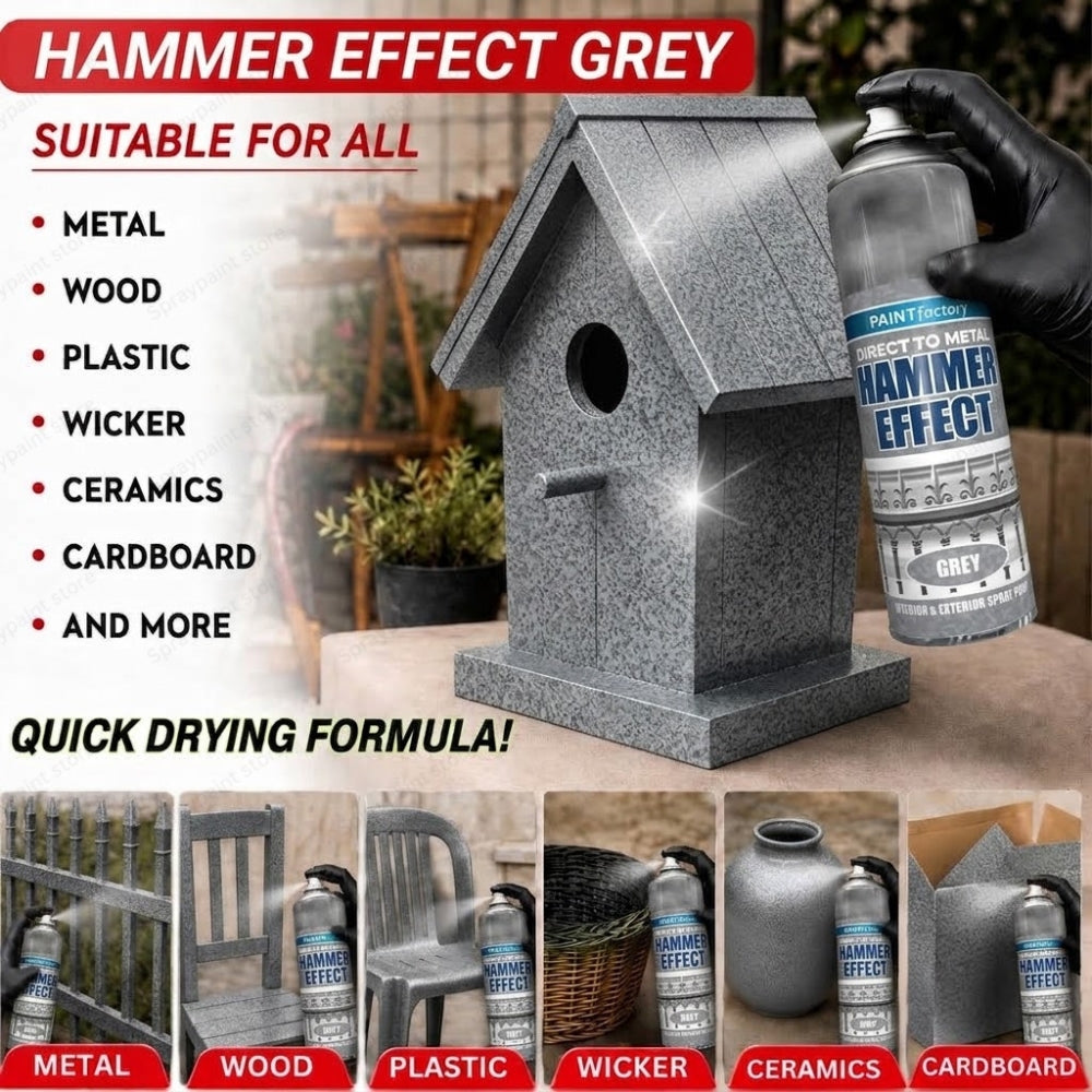 Hammered Grey 400ml