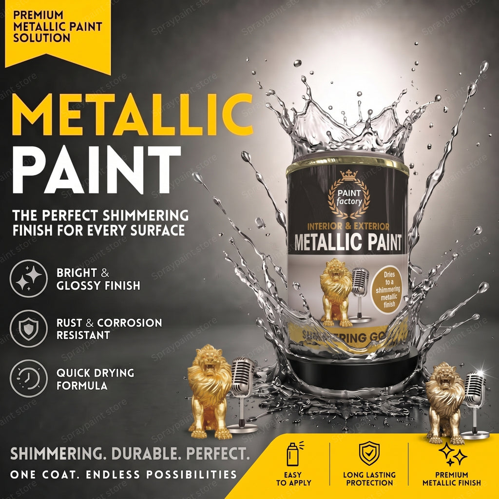 Tin Metallic Gold 300ml