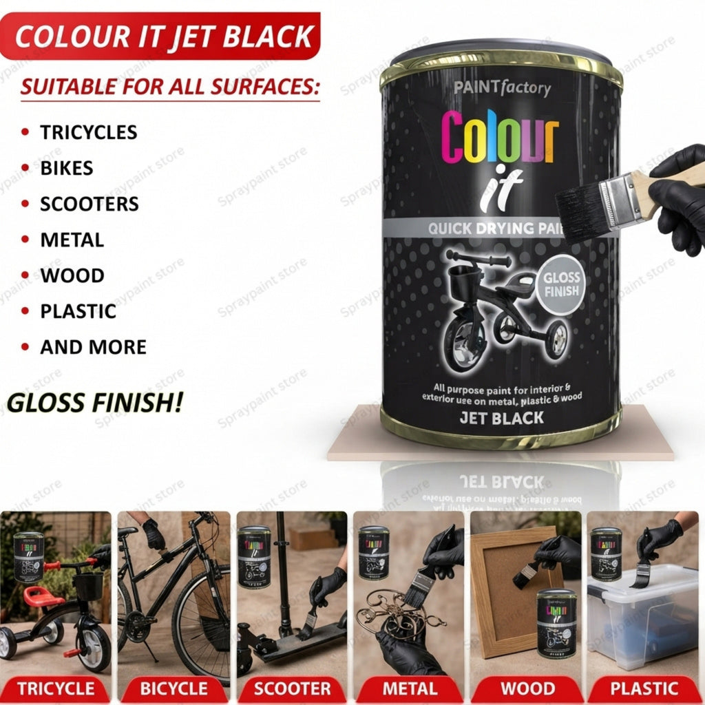 Tin Black Gloss 300ml