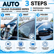 Interior gloss cleaning wipes - 40pk