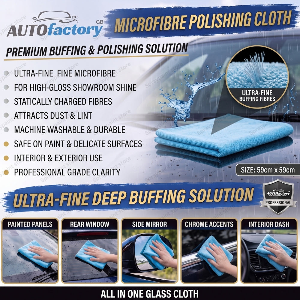.Microfibre Polishing Cloth