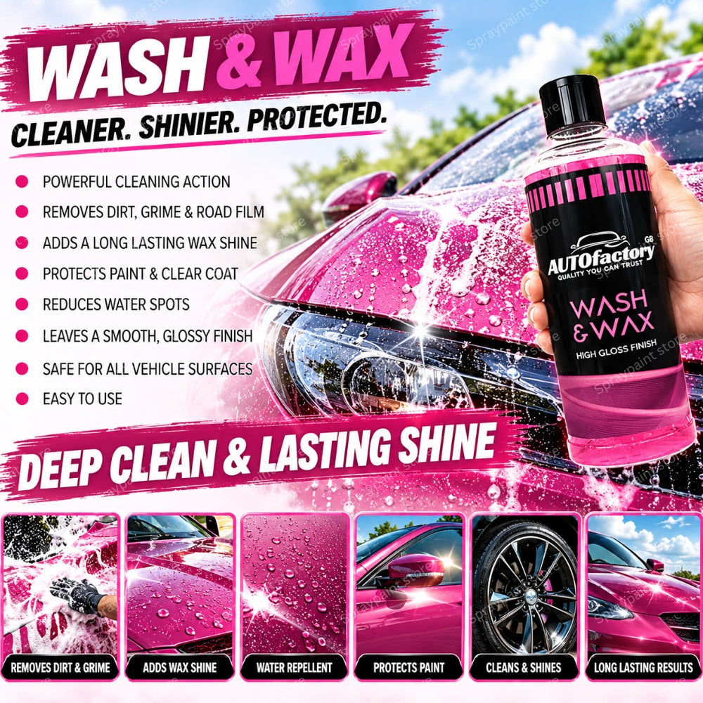 Waterless Wash & Wax 800ml