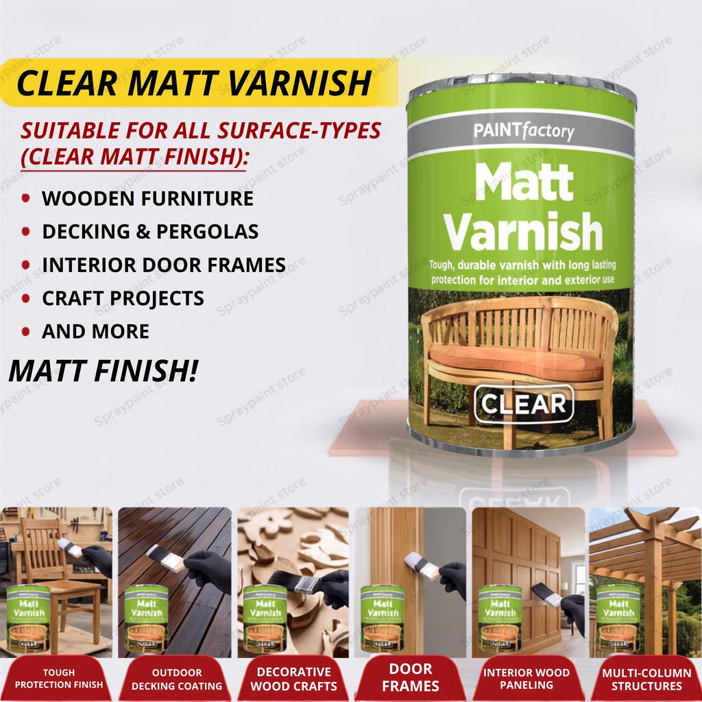 Tin Varnish Matt 300ml