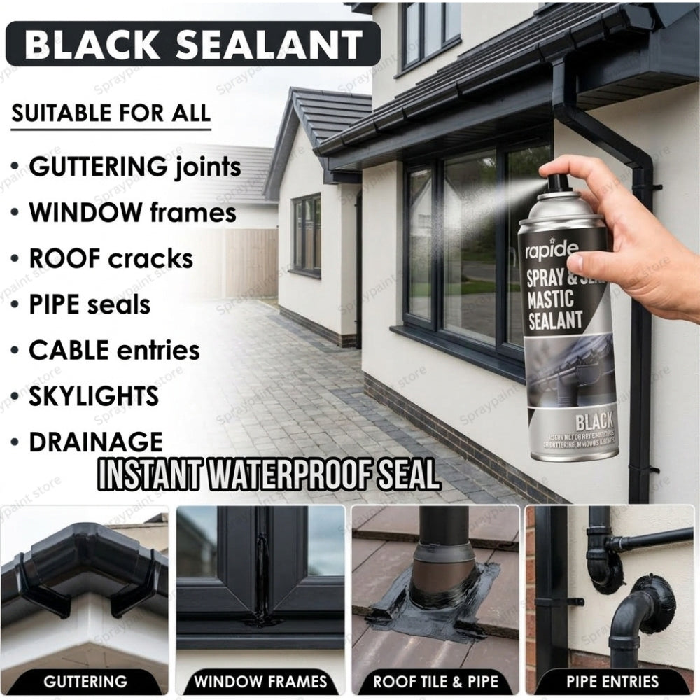 Spray Seal Black 400ml
