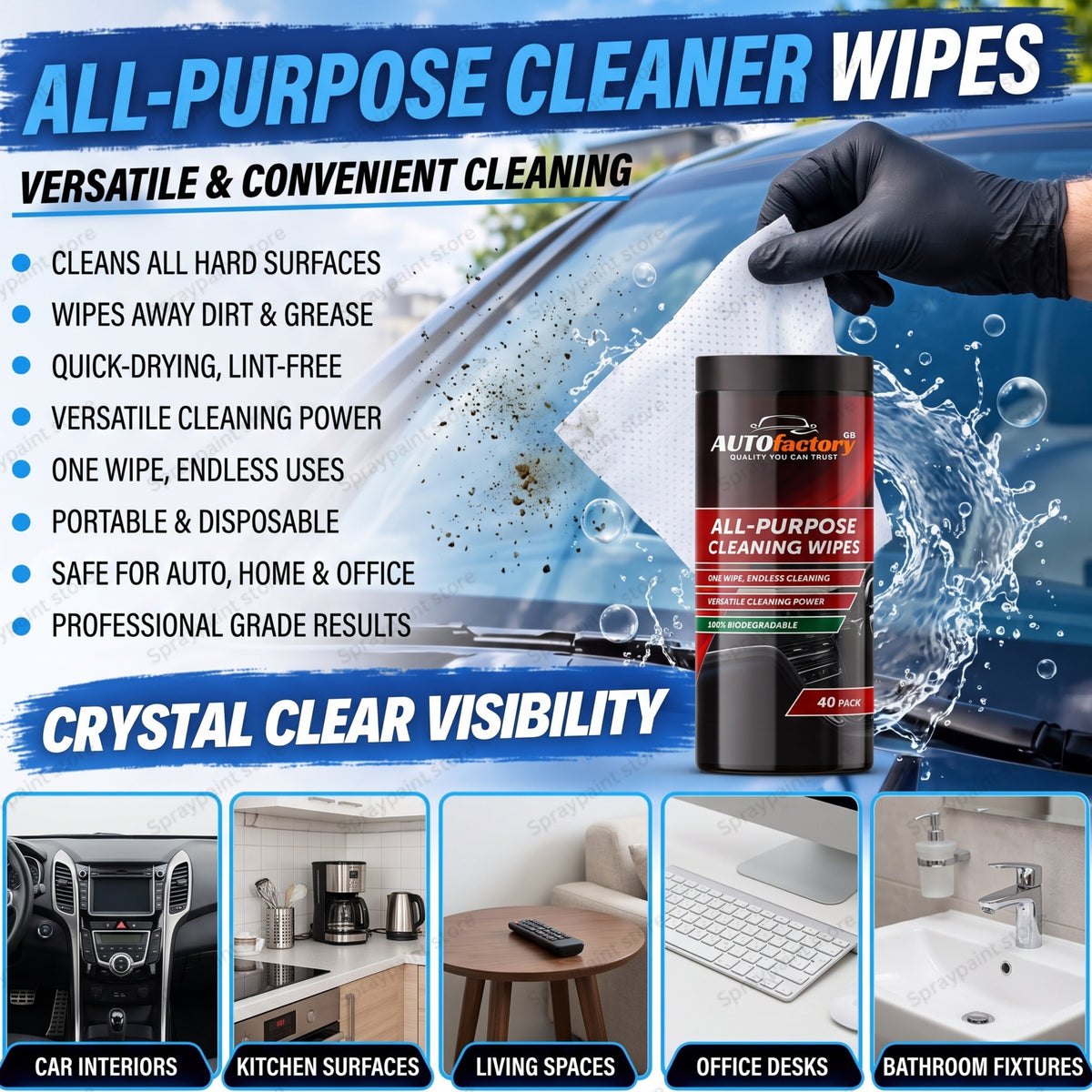 All Purpose cleaning wipes - 40pk