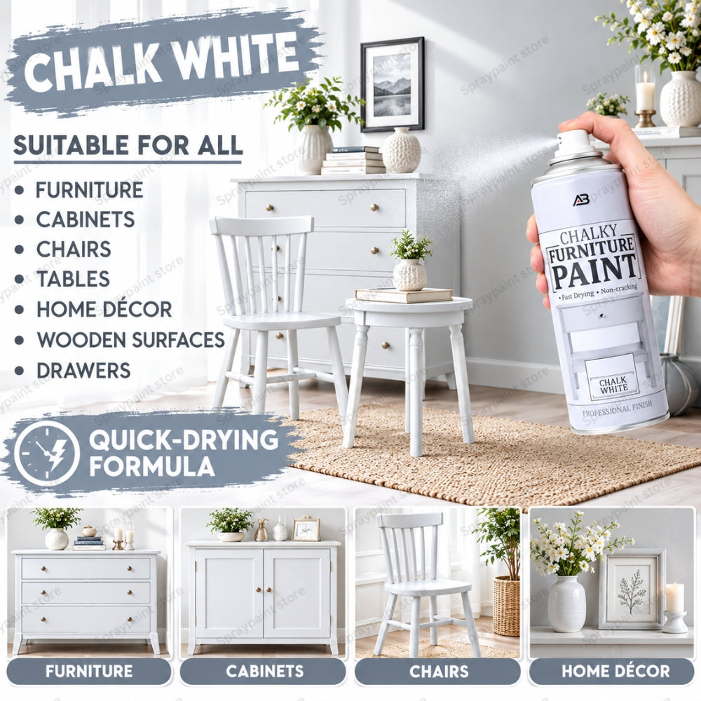 Chalk Finish Chalk White 400ml