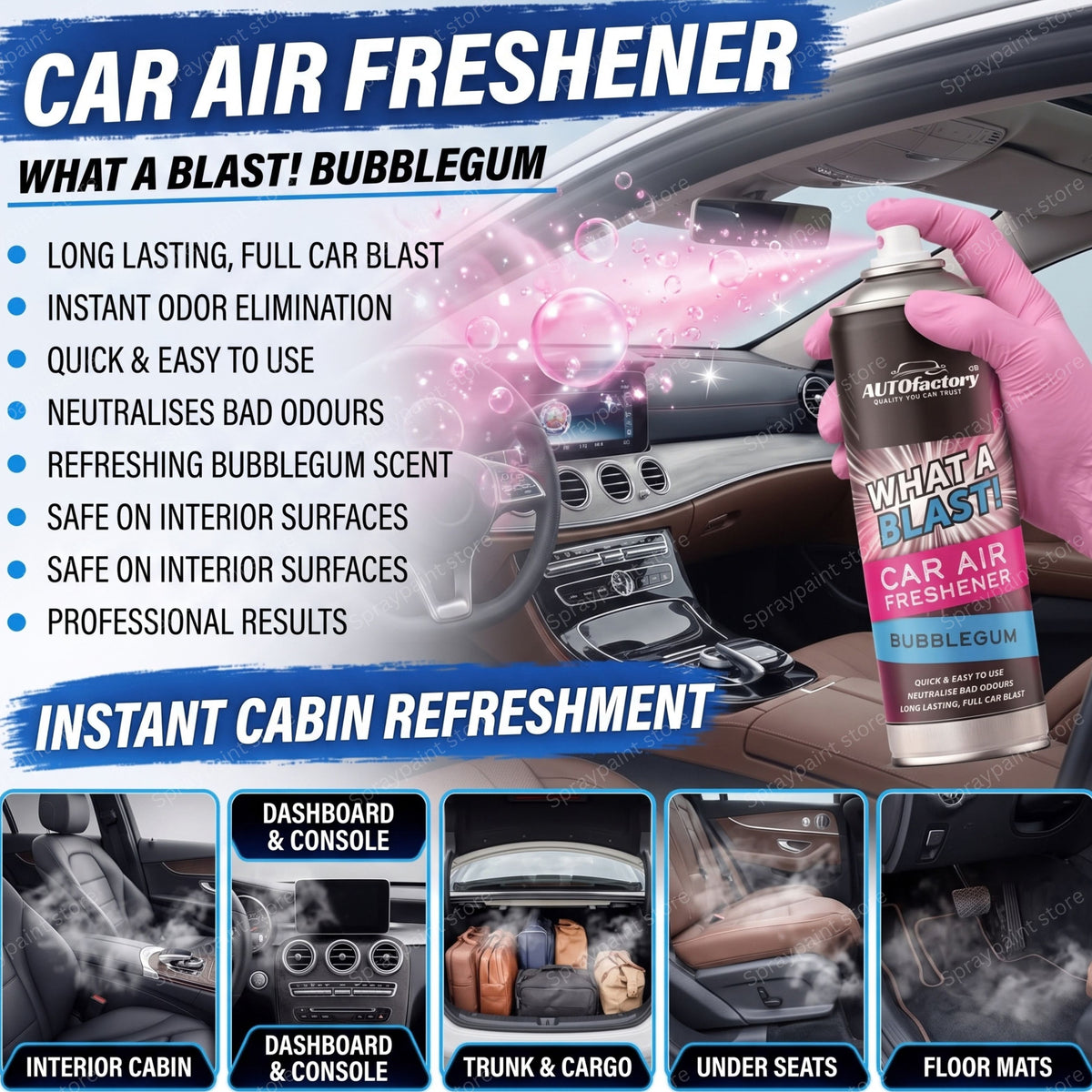Auto Bubblegum AIr Freshner 500ml