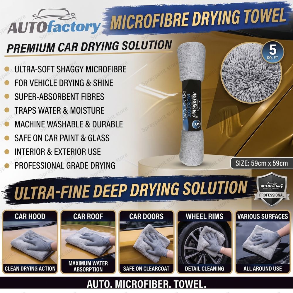 .Microfibre Drying Cloth 5sq Foot