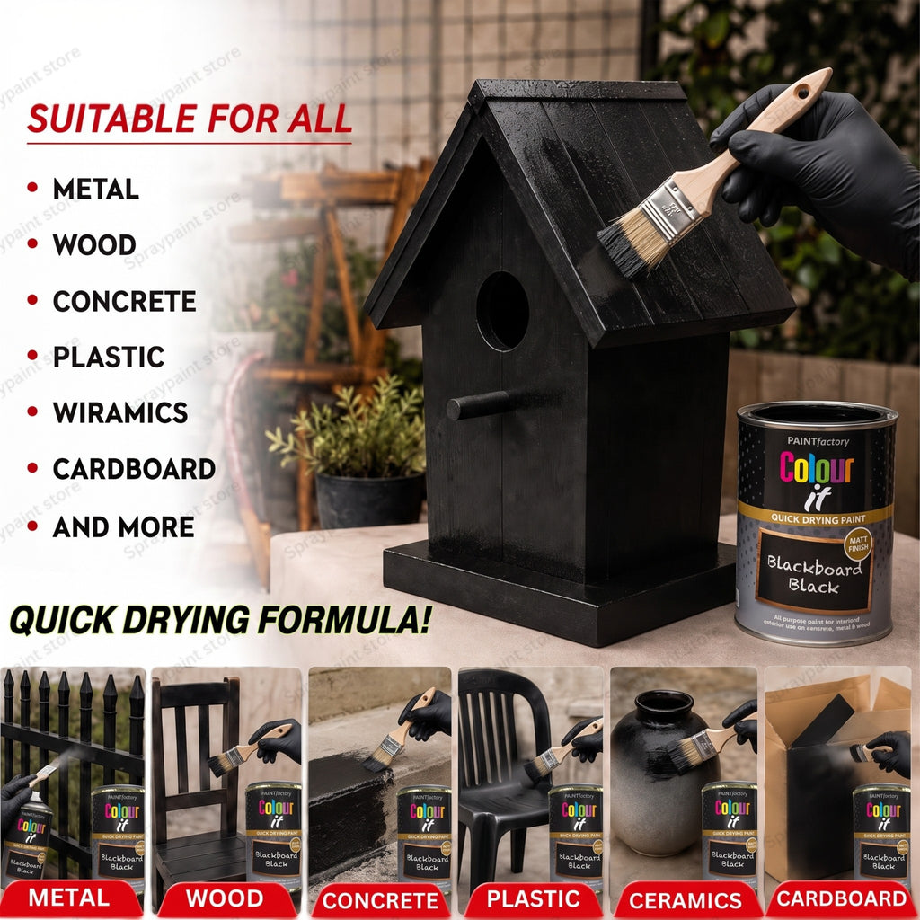 Tin Black Board 300ml