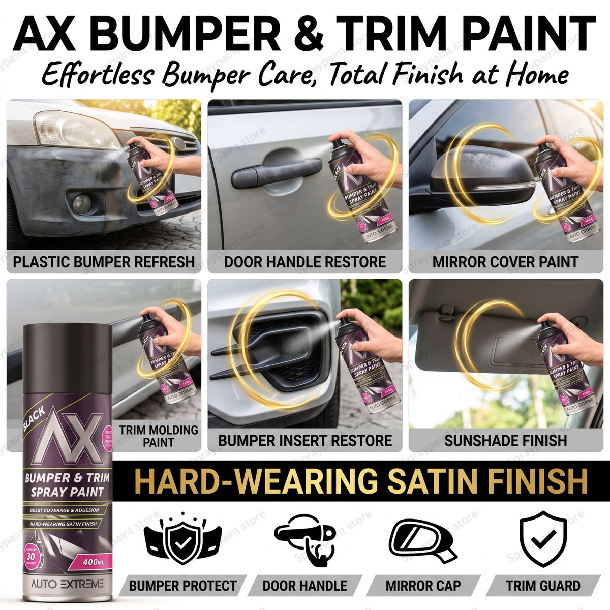 Auto Bumper & Trim 400ml