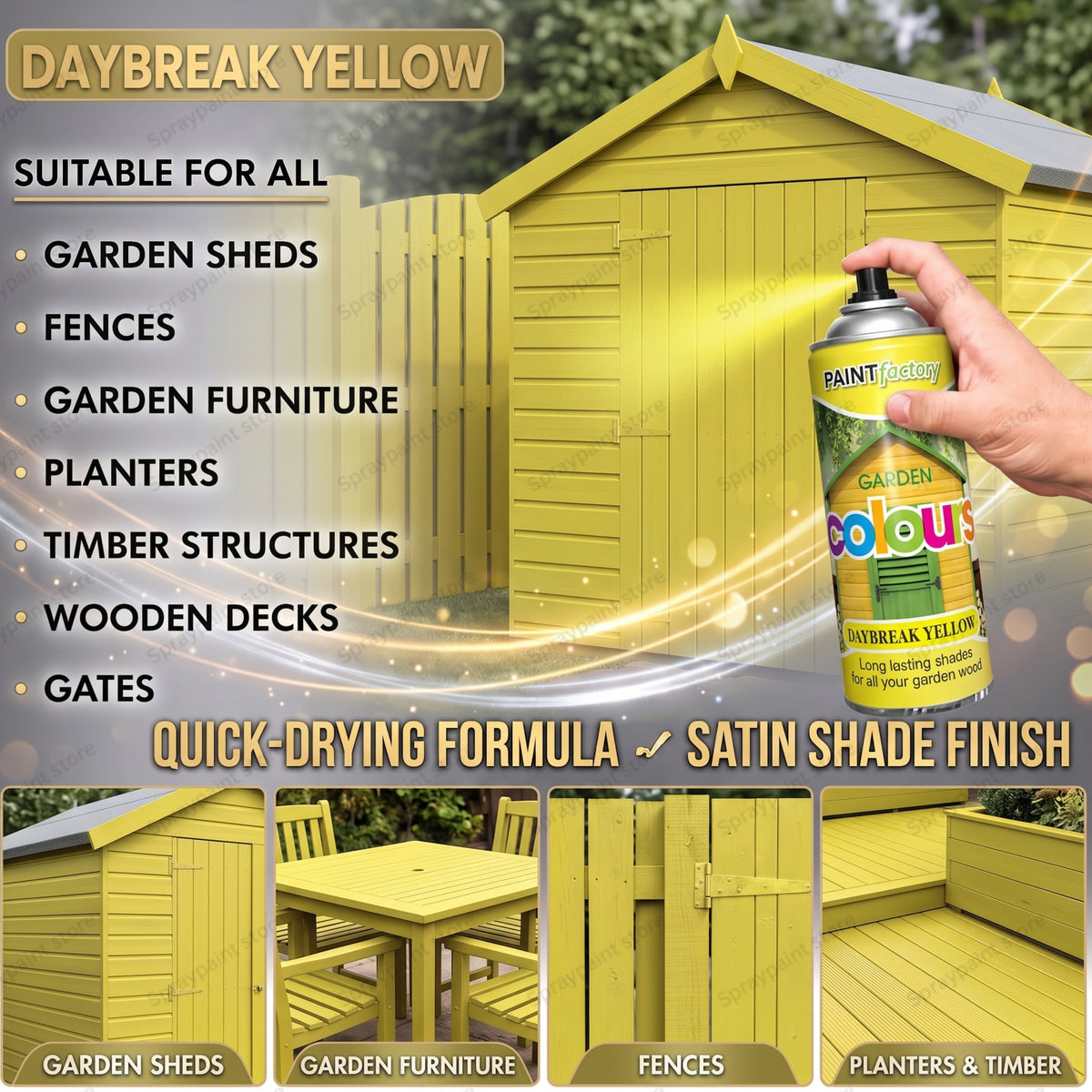 Garden Daybreak Yellow 400ml