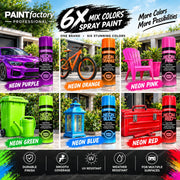 6x Neon Mix 200ml - D4