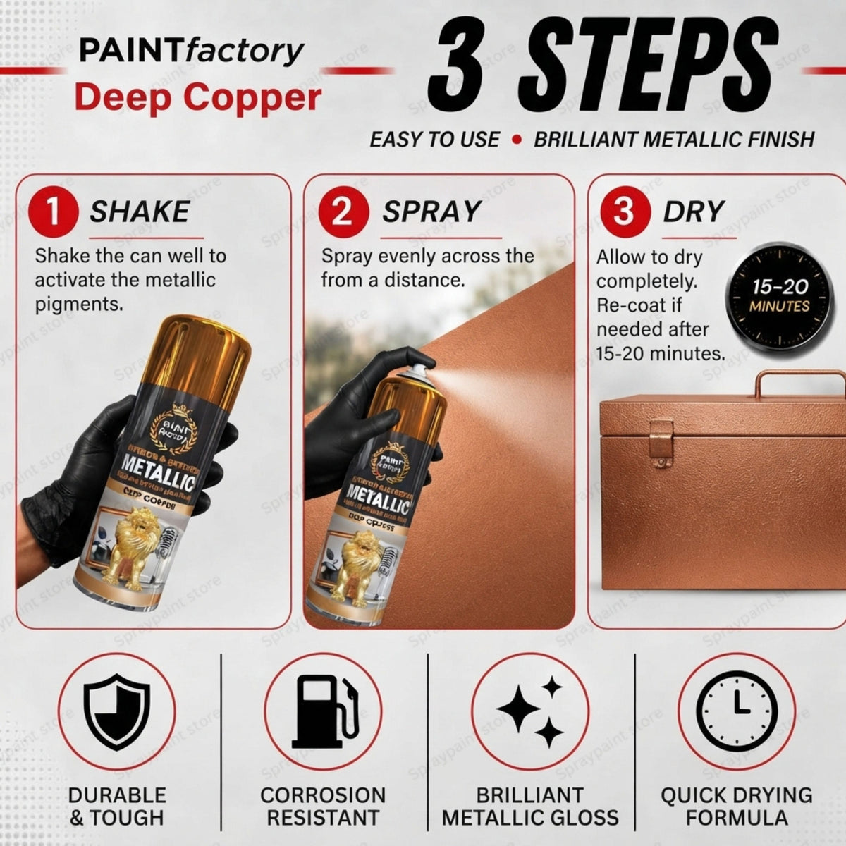 Metallic Copper 400ml
