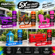 5x Neon Mix 200ml - D5