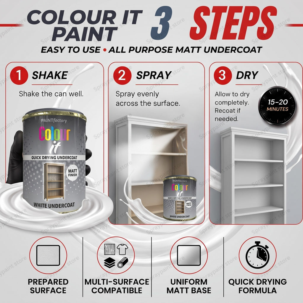 Tin White Undercoat 300ml