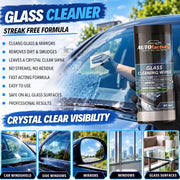 Glass cleaning wipes - 40pk