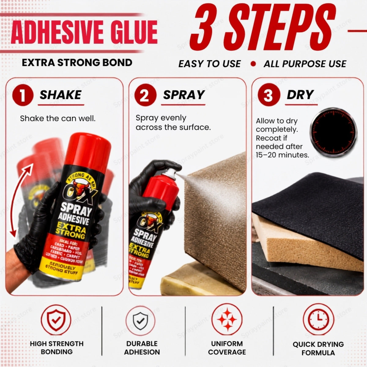 SAAO Regular Adhesive 500ml