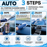 Disinfectant cleaning wipes - 40pk