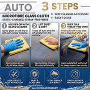 Microfibre Glass Cleaner Cloth