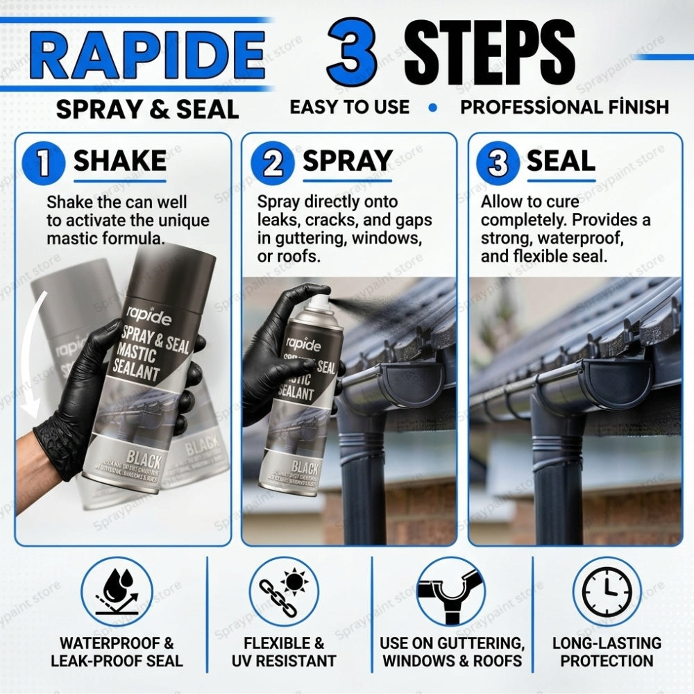 Spray Seal Black 400ml