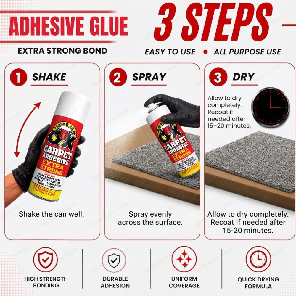 SAAO Carpet Adhesive 500ml