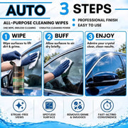 interior matt cleaning wipes - 40pk