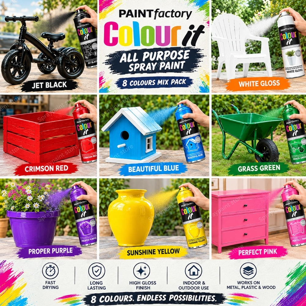 8x All Purpose Mix 250ml - D1