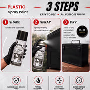 Plastic Black 400ml