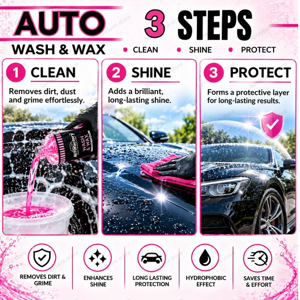 Waterless Wash & Wax 800ml