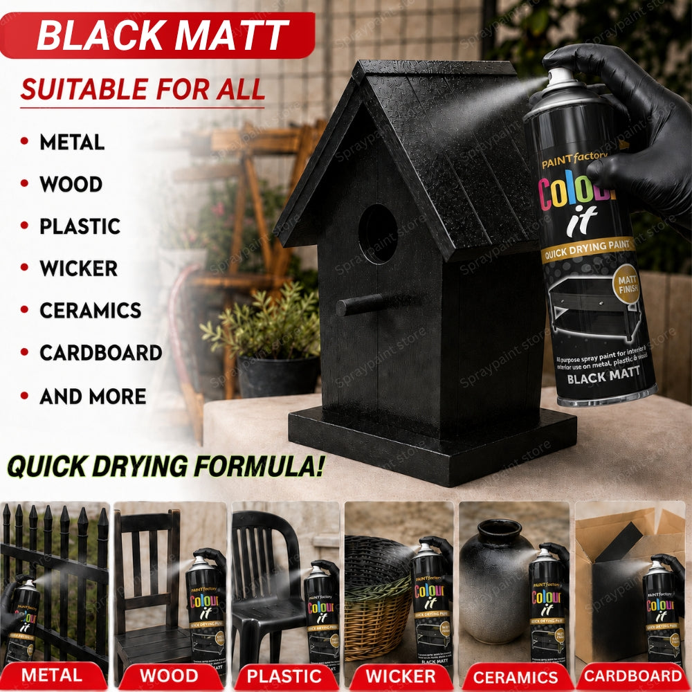 Black Matt 250ml - IT