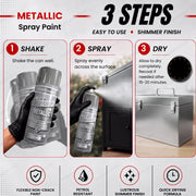 Metallic Silver 200ml