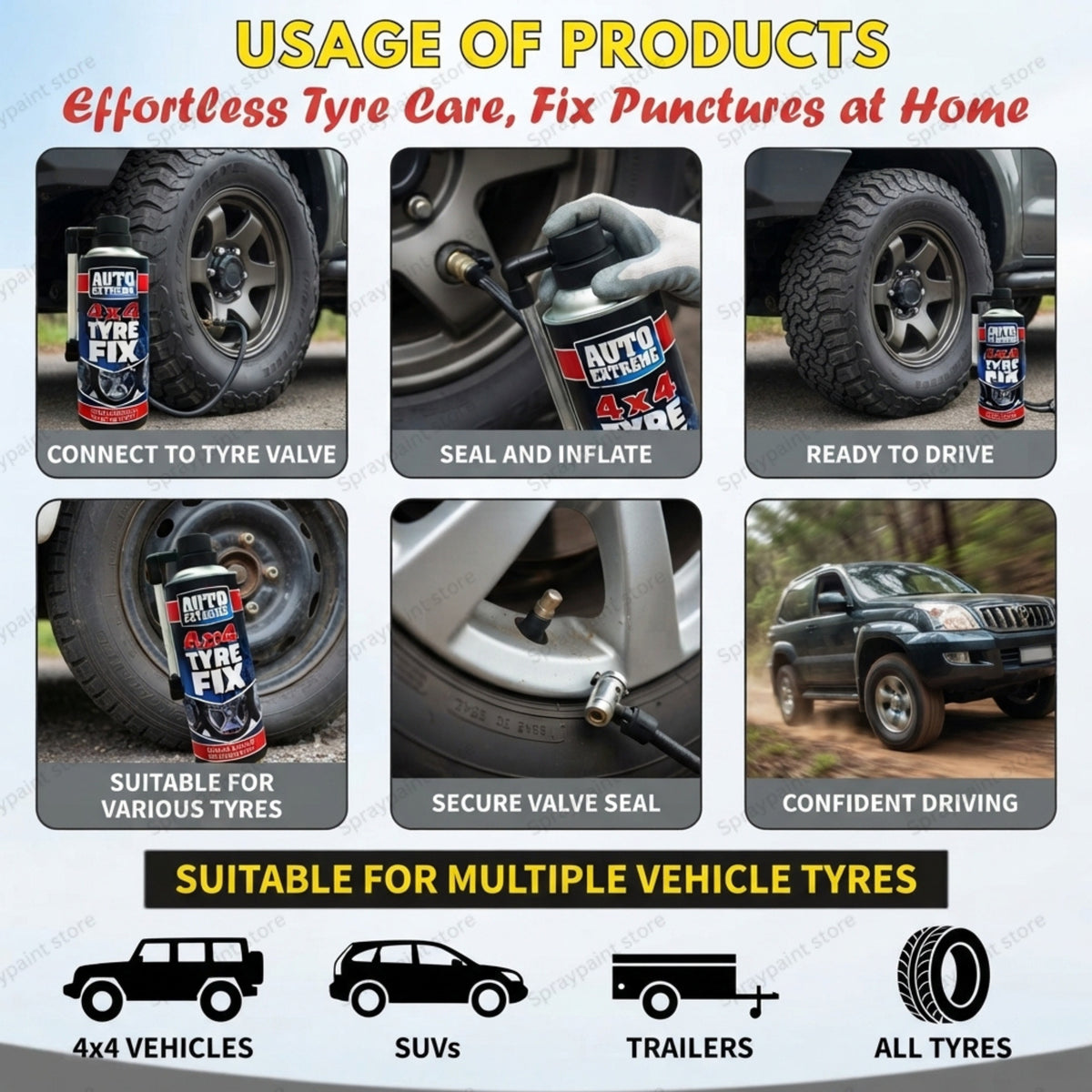 Auto Tyer Fix 450ml