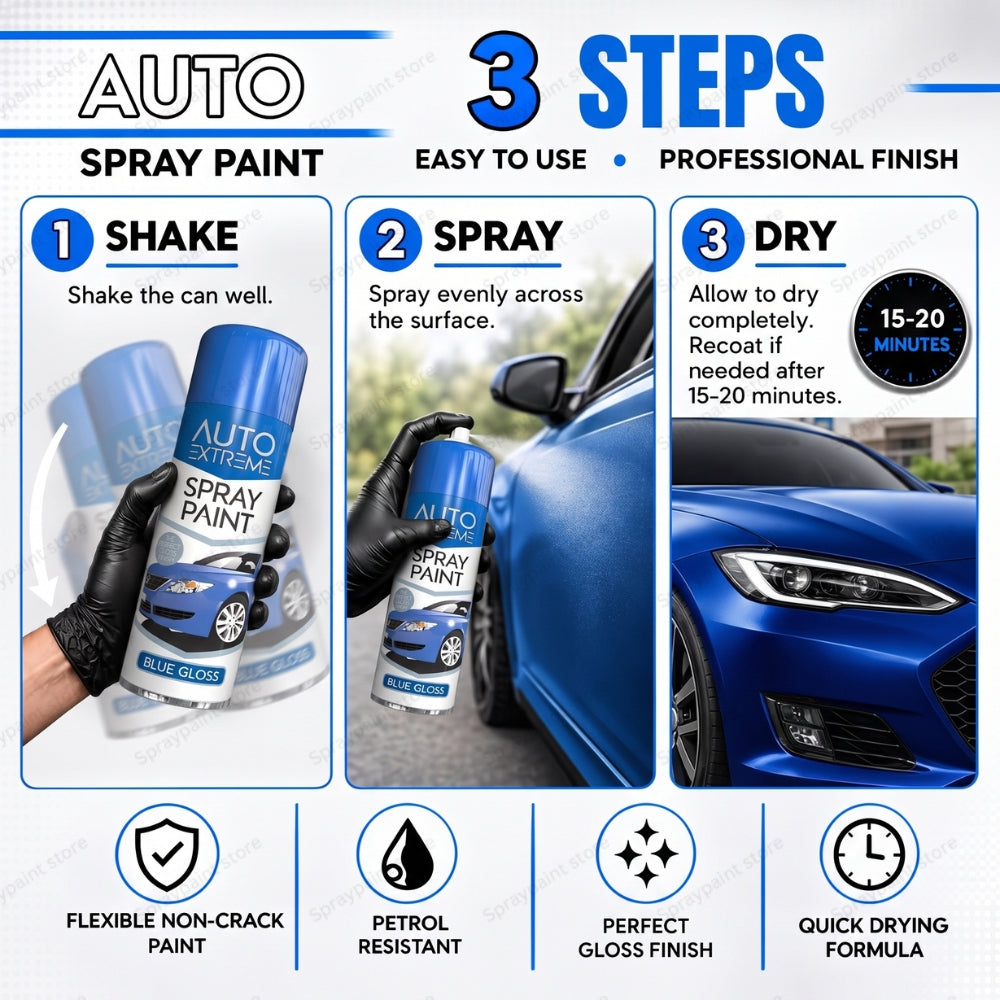 Auto Blue Gloss 250ml