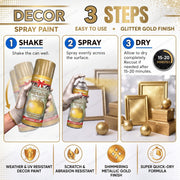 Metallic Xmas Gold 200ml