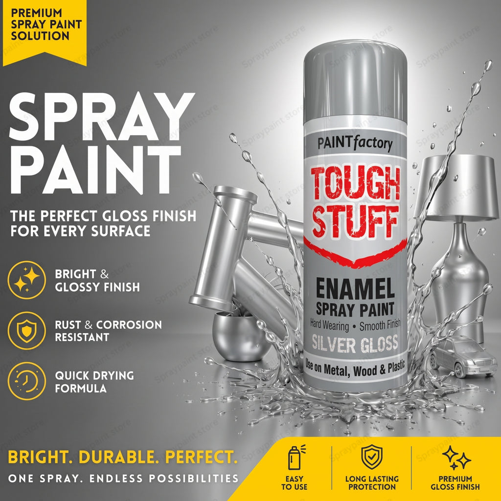 Enamel Silver Gloss 400ml