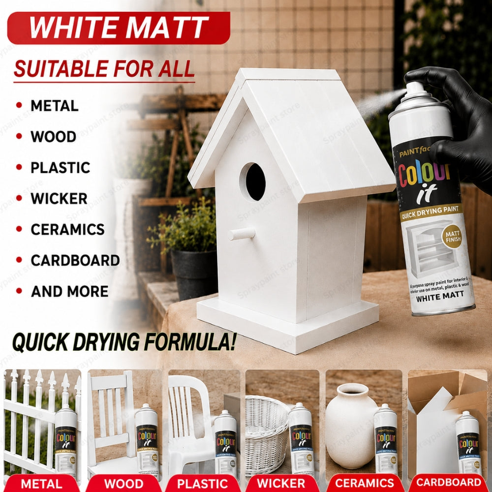 White Matt 400ml - IT