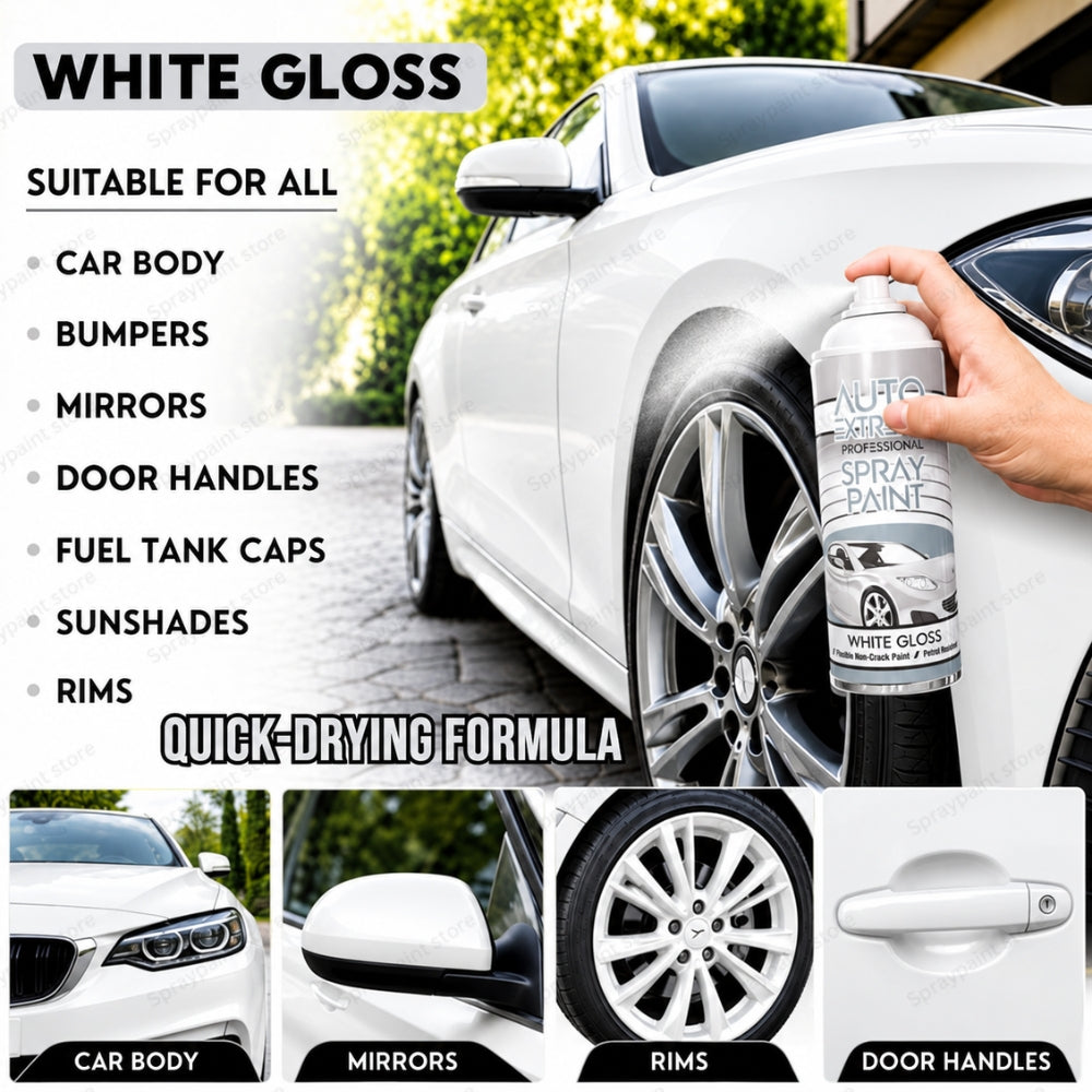 Auto White Gloss 400ml
