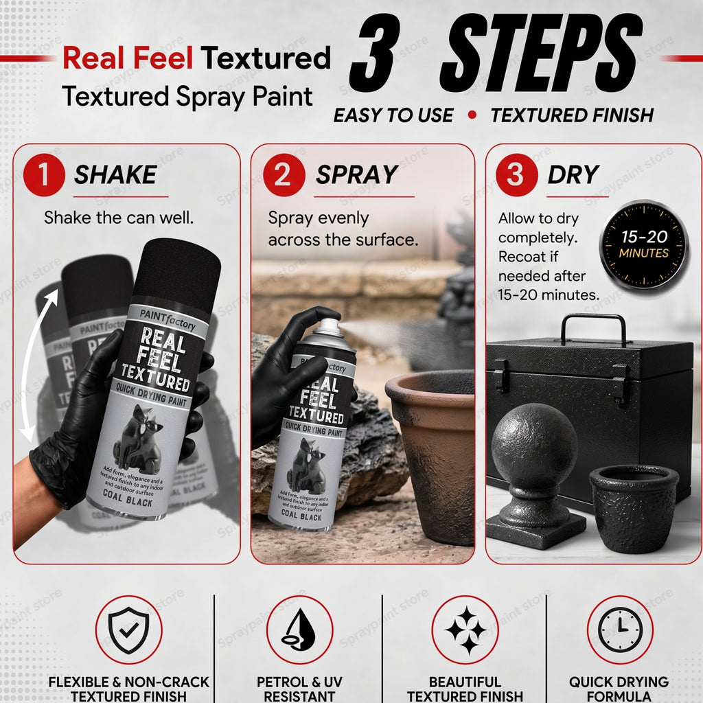 Textured Black 400ml