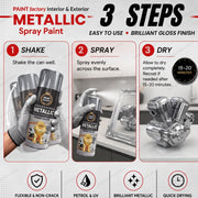 Metallic Silver 400ml