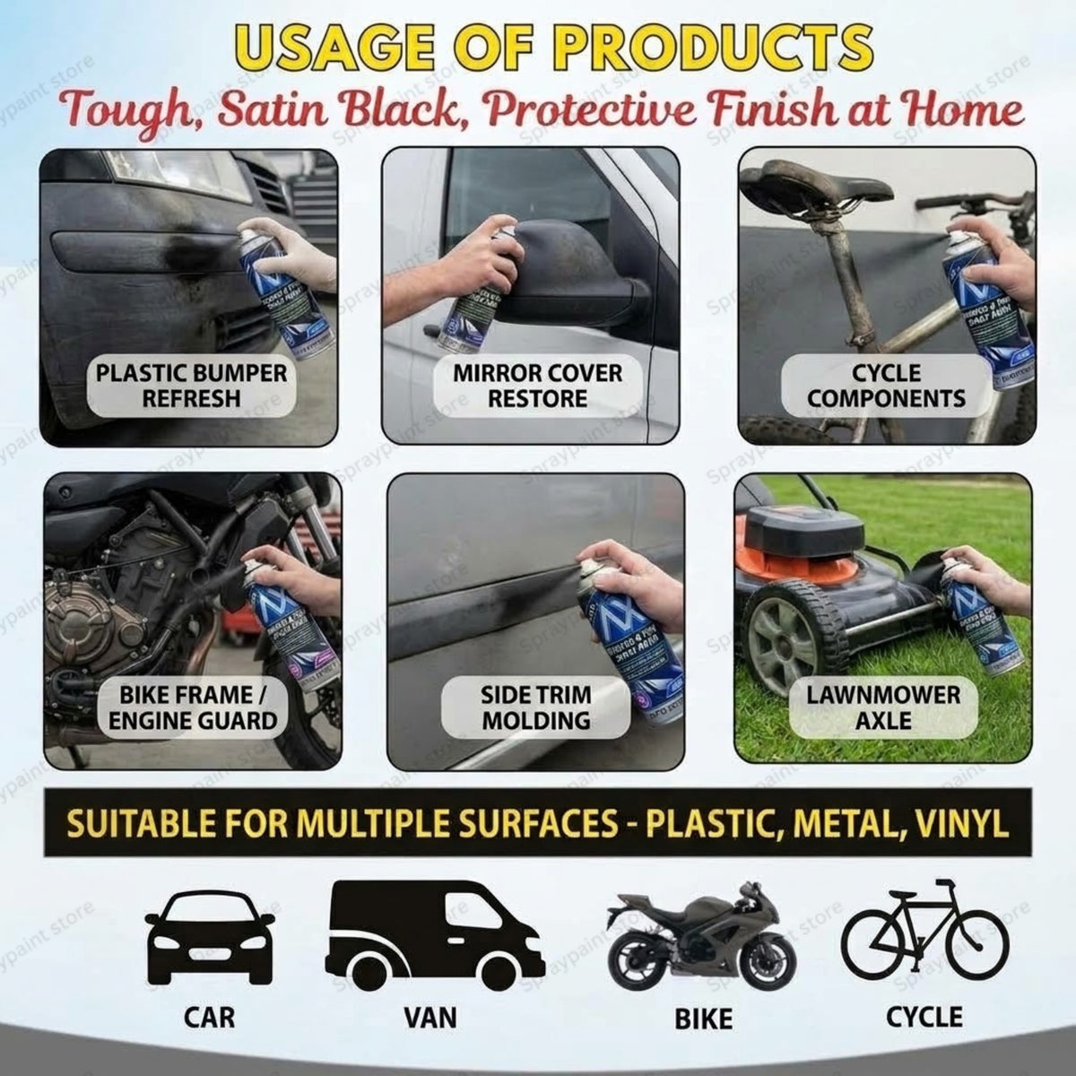 Auto Bumper & Trim 400ml