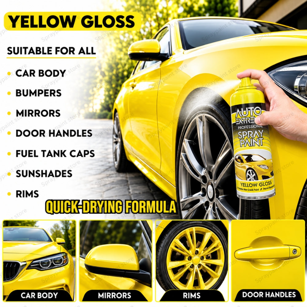 Auto Yellow Gloss 400ml