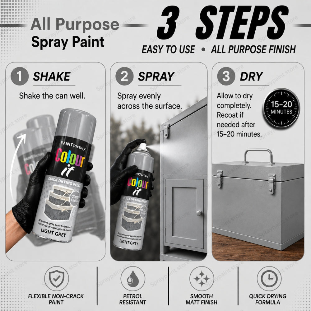 Light Grey Gloss 400ml - IT